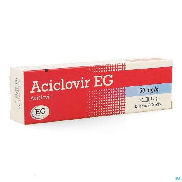 Aciclovir EG Creme 15 Gr