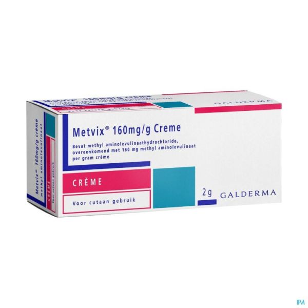 Metvix 160mg/g Creme Tube 2g