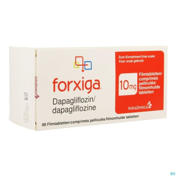 Forxiga 10mg Comp Pell 98 X 10mg