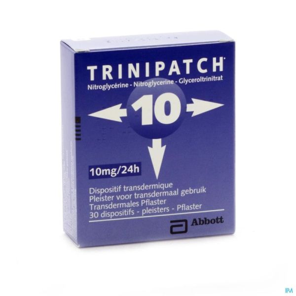 Trinipatch Syst Transdermic 30x10mg