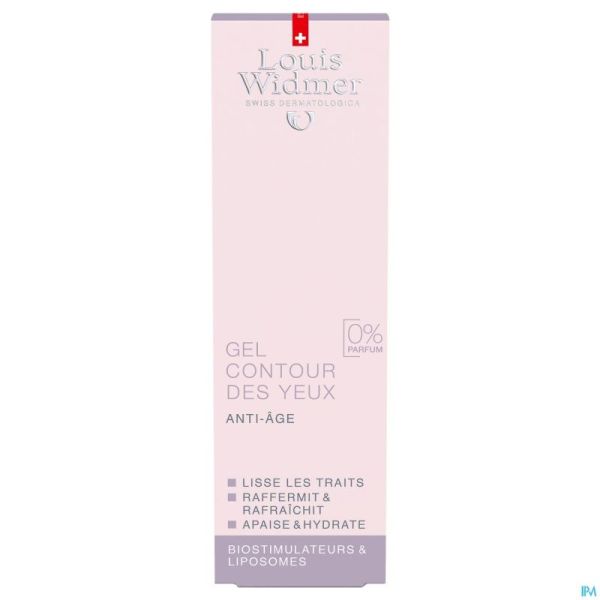 Widmer gel contour yeux n/parf 15ml