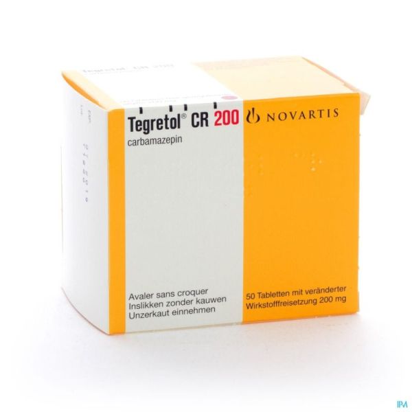 Tegretol Cr Divitabs 50 X 200mg