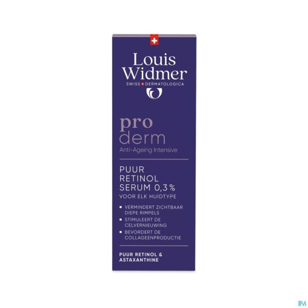 Widmer Proderm Pure Retinol Serum 0.3% Np 30ml
