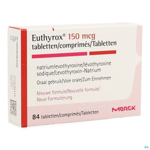 Euthyrox 150mcg Comp 84 Nf