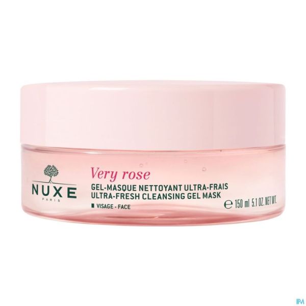 Nuxe Very Rose Gel Masque Nettoy.ultra Frais 150ml