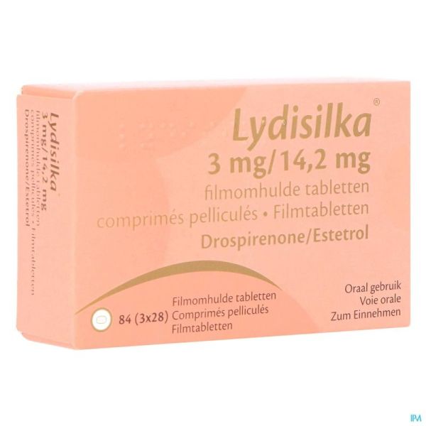 Lydisilka 3mg/14,2mg Comp Pell 84
