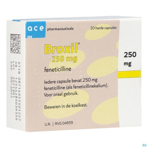 Broxil 250mg Caps 20