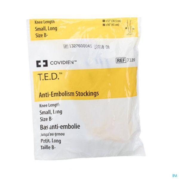 Ted Bas Genou 73390 S Xlong Blanc