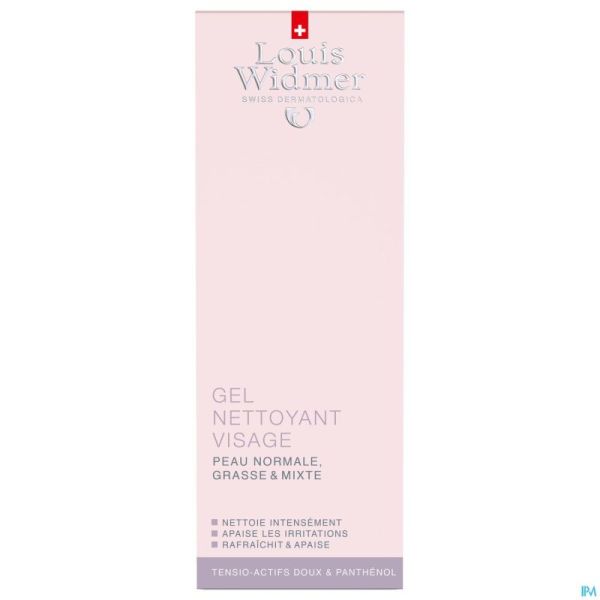 Widmer gel nettoyant visage parf 125ml