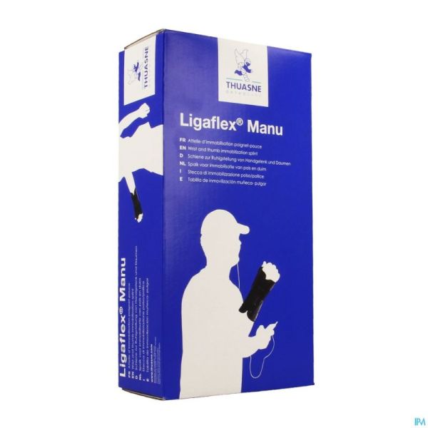 Ligaflex Manu Poignet Gauche Noir T4