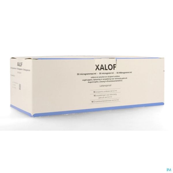 Xalof 50mcg/ml Collyre Solution Ud 90 X 0,2ml