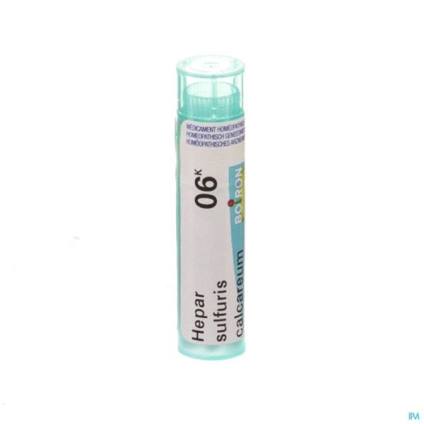 Hepar Sulfuris Calcareum 6k Gr 4g Boiron