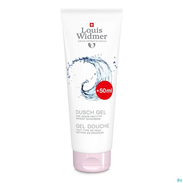 Widmer gel douche parf 250ml promo