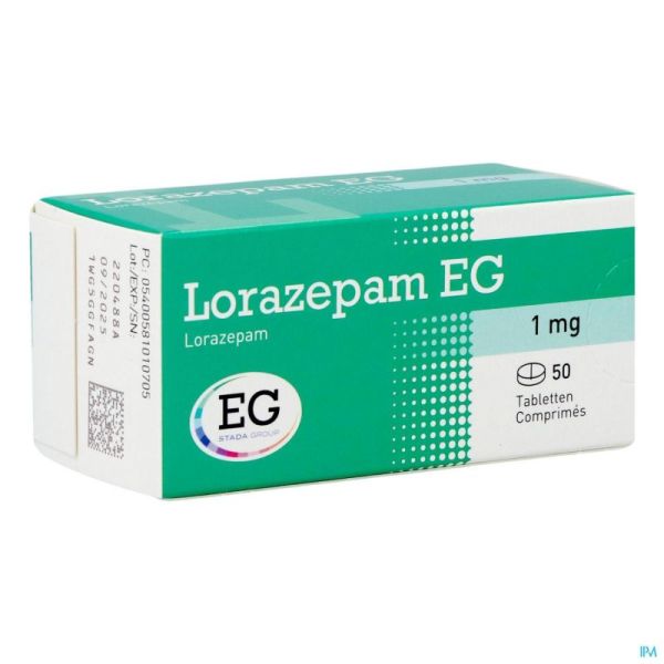 Lorazepam EG Comp 50X1Mg