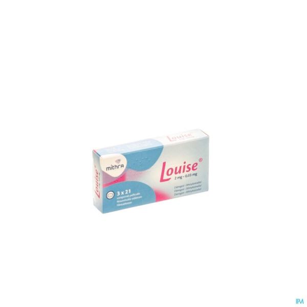 Louise 2mg/0,03mg Comp Pell 3x21