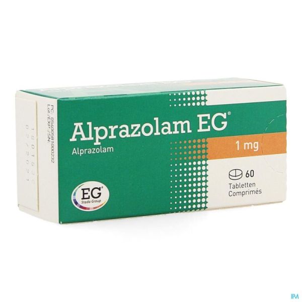 Alprazolam EG Comp 60X1,00Mg